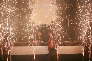 זיקוקים במסיבת בת מצווה בניין אירועים